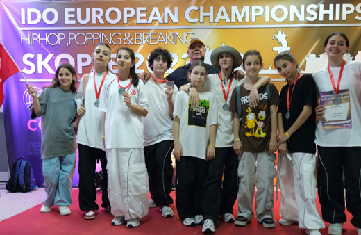 Breaking-Hip Hop-Poping Avrupa Dans Şampiyonası'nda 4 altın madalya