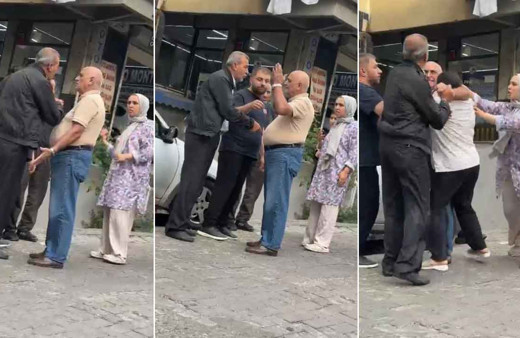 İstanbul’da ev sahibi-kiracı kavgası kamerada