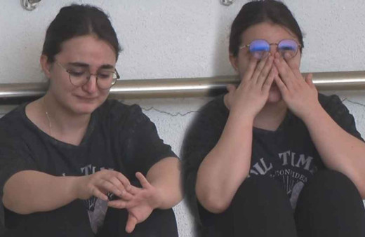 Kapının kapalı olduğunu görünce dünyası başına yıkıldı