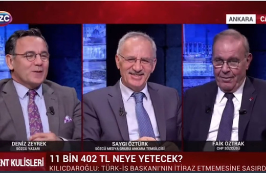Deniz Zeyrek espri yaptı Faik Öztrak şekilden şekile girdi!