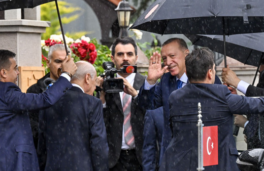 Cumhurbaşkanı Erdoğan ile MHP lideri Devlet Bahçeli görüştü