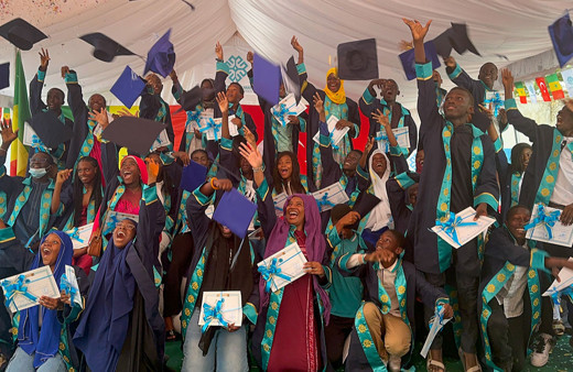 Senegal Maarif Okullarında mezuniyet heyecanı
