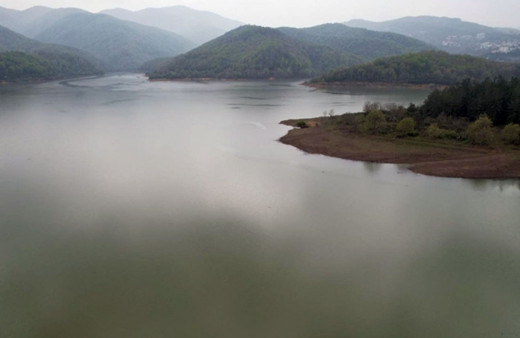 Yalova'nın içme suyu kaynağı Gökçe Barajı'nda su seviyesi yüzde 99'a yükseldi