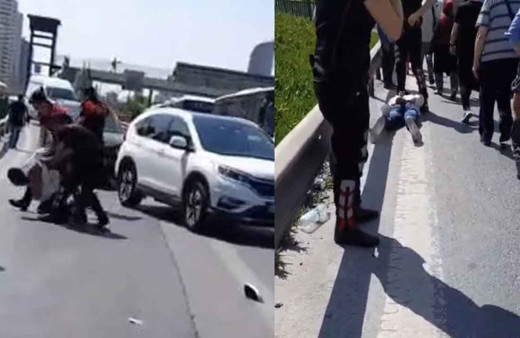 Kadıköy’de nefes kesen kovalamaca kamerada! Polis ekiplerine çarparak kaçtı...