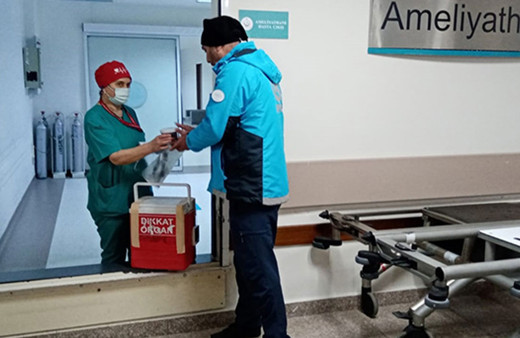 Trabzon'da beyin ölümü gerçekleşen hastanın organları 3 kişiye umut oldu