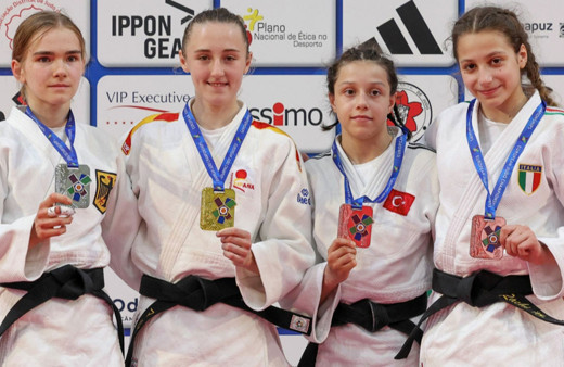 Ümit milli judocular, Portekiz'de 2 bronz madalya kazandı