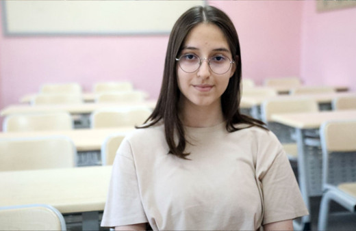 Betül Çolak LGS'de 500 tam puan aldı!