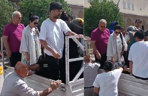 Sosyal medyada tepki çeken görüntü! Ceza kesildi, araç trafikten men edildi