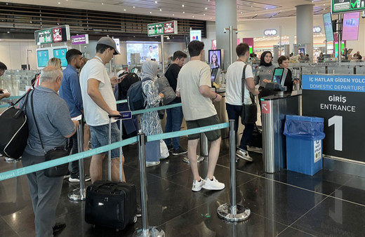 İstanbul Havalimanı'nda Kurban Bayramı yoğunluğu