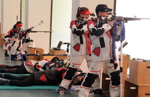 3. Avrupa Oyunları: 10 metre havalı tüfek takım müsabakalarında Türkiye elendi