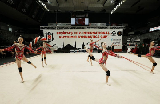 Beşiktaş JK 2. Uluslararası Ritmik Jimnastik Şampiyonası başladı