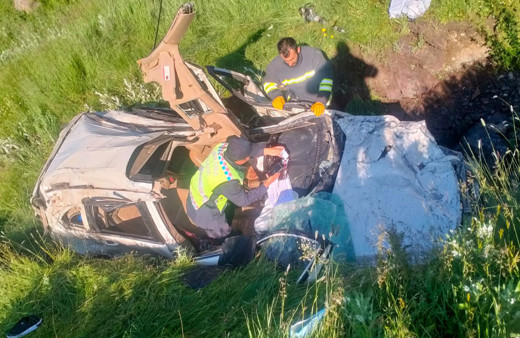 Bayram tatiline giderken şarampole devrildi: 1 kişi öldü, 3 kişi yaralandı!