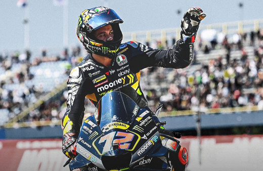 MotoGP'nin Hollanda etabındaki sprint yarışında Marco Bezzecchi birinci oldu