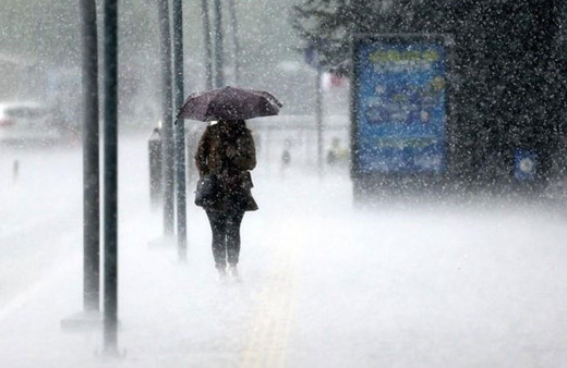 Yurdun doğu kesimlerinde yarın kuvvetli yağış bekleniyor!