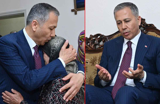 Bakan Yerlikaya'dan şehit ailesine bayram ziyareti