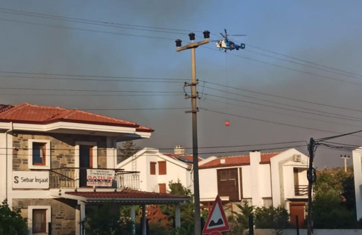 Datça'da yürekler ağza geldi! Yerleşim yerleri tehdit eden yangın saatler sonra kontrol altına alındı