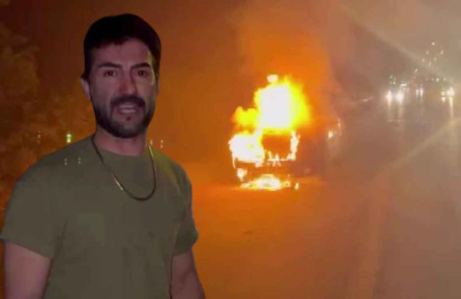 Otomobilinin yanışını çaresizce izledi, o anları saniye saniye kaydetti! Sözleri yürekleri dağladı...