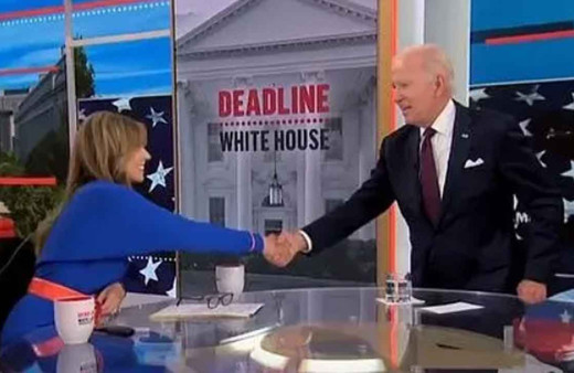 Joe Biden bildiğiniz gibi... Canlı yayında stüdyoyu terk etti, sunucu neye uğradığını şaşırdı!