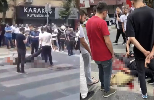 Telefoncuda silahlar konuştu! Oğlunu o halde görünce dehşet saçtı: Kanlar içerisinde yere yığıldı