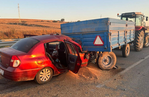 Edirne'deki trafik kazasında 2 kişi yaşamını yitirdi