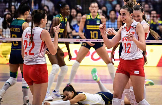A Milli Kadın Voleybol Takımı Milletler Ligi’nde çeyrek finalde