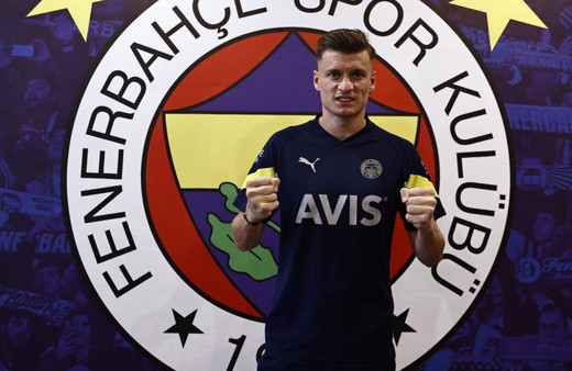 Ezgjan Alioski, Fenerbahçe'ye veda etti