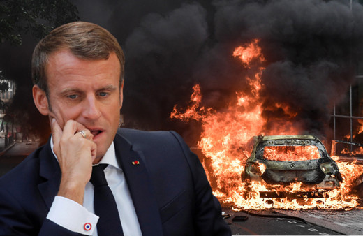 Fransa'da gerilim tırmanıyor: Her yeri yakıp yıktılar! İsyanı bastırmak için aileleri tehdit etti
