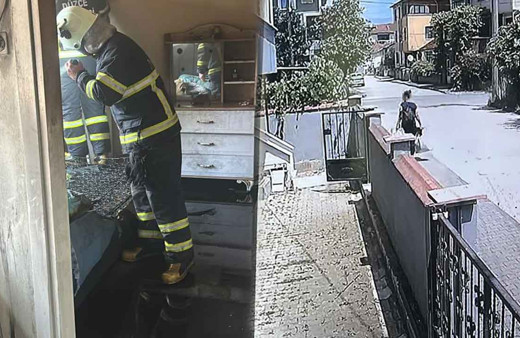 Ev sahibi hayatının şokunu yaşadı! 7 aydır kira ve fatura ödemeyen kiracı evi yakıp kaçtı