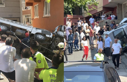 İstanbul’da kamyonet dehşeti: Ortalık savaş alanına döndü, feci kazayı gören eşi sinir krizi geçirdi!