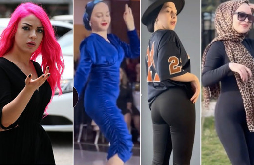 Başörtüsü ile çektiği videolarla fenomen oldu! Twerkçi Esra Rabia Ünal VIP fuhuşta yakalanmış işte kayıtları