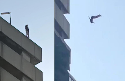 İzmir'de korkunç olay! Genç kız, 33 katlı otelin çatısından atladı