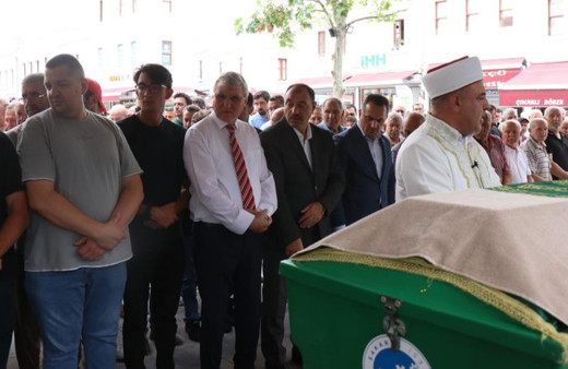 Milli okçu Mete Gazoz'un dedesi son yolculuğuna uğurlandı