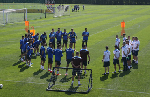 Trabzonspor, Slovenya'da hazırlıklarını sürdürüyor