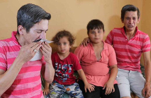 3 çocuğunu geride bırakıp evi terk eden eşine gözyaşlarıyla seslendi