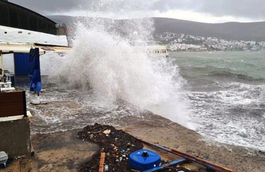Bodrum-Kaş arası denizlerde fırtına uyarısı