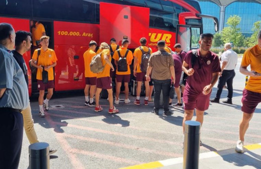 Galatasaray, kamp için Avusturya'ya gitti!