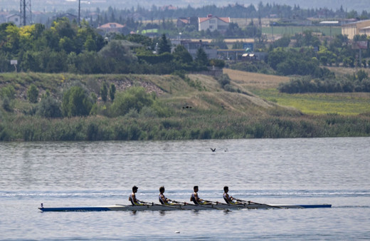 Gençler Türkiye Kürek Kupası, Ankara'da sürüyor