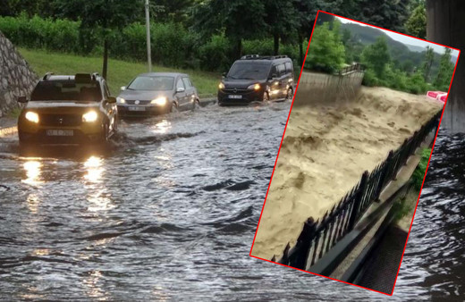 Sağanak yağış hayatı felç etti! Kocaeli ve Sakarya sulara teslim oldu: Deniz ve dereler taştı her yer göle döndü!