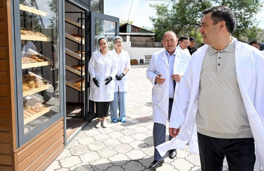 TİKA'nın Kırgızistan'daki ekmek fabrikası devlet kurumlarının ihtiyacını karşılayacak