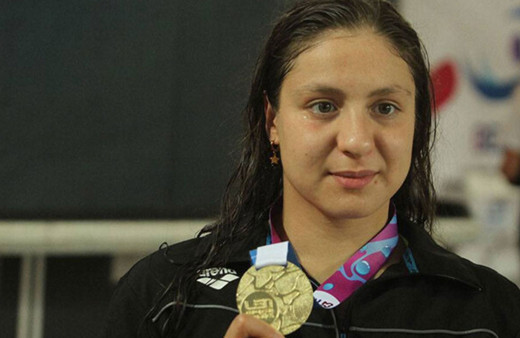 Merve Tuncel altın madalya kazandı