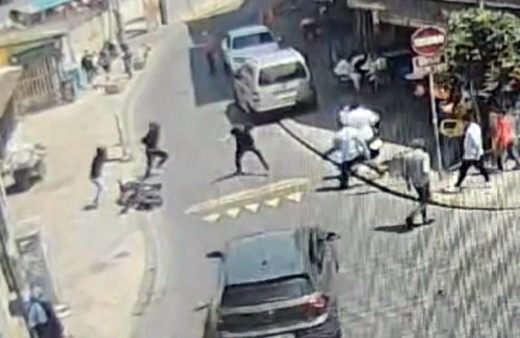 İstanbul’da film gibi olay: Gaspçı, üstüne atlayan polis amirine ateş açtı!