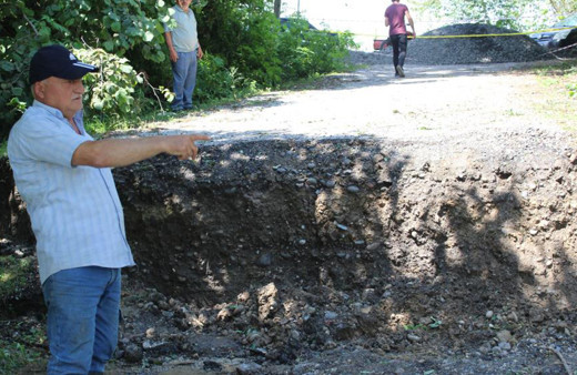 Samsun'da bu mahalle çöküyor: 6 ev tahliye edildi