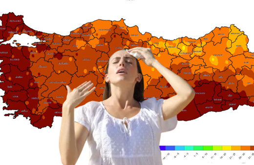Öldüren sıcaklar geliyor! Meteorolojinin sıcaklık haritasına bakın! Cuma günü daha beter olacak