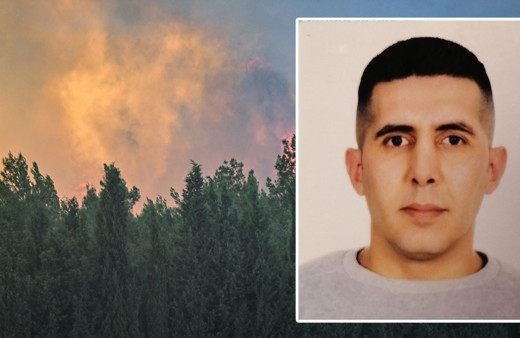 İzmir'deki orman yangınında yaralanan arazöz sürücüsü yaşamını yitirdi