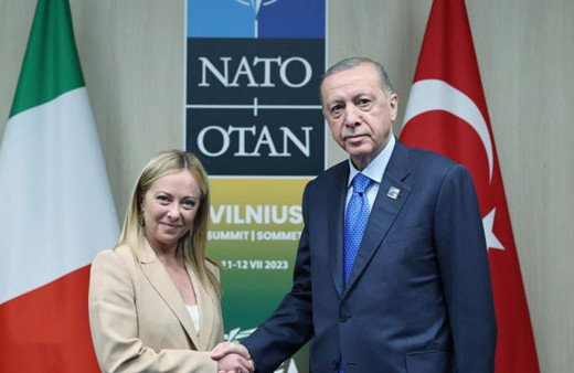 Meloni'den Cumhurbaşkanı Erdoğan ile görüşmesine dair paylaşım