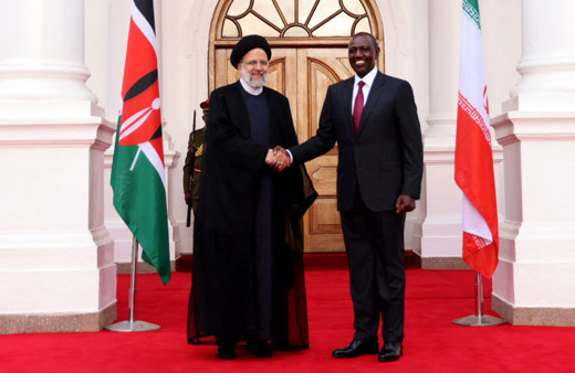 İran Cumhurbaşkanı'ndan Kenya'ya resmi ziyaret!