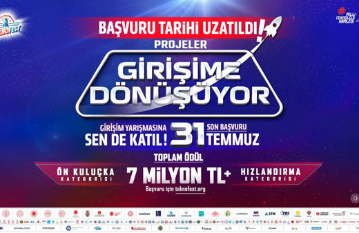 TEKNOFEST Girişim Yarışması başvuruları uzatıldı!