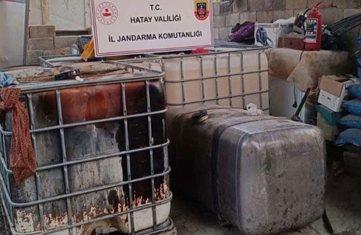 Hatay'da 2 bin litre kaçak akaryakıt ele geçirildi!