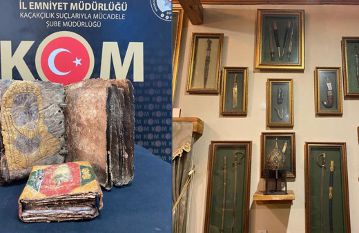 İstanbul'da tarihi eser kaçakçılığı: 5 şüpheli yakalandı,ele geçirilenler şoke etti!