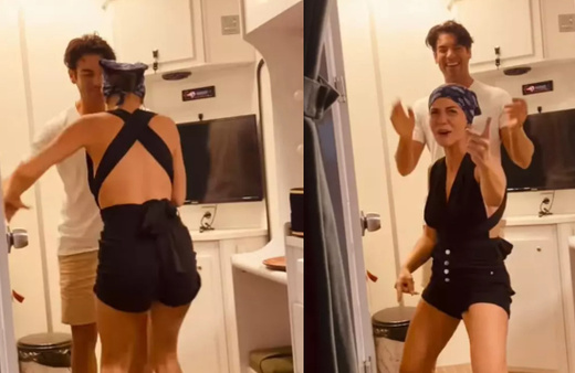 Karavan dansı olay oldu! Demet Özdemir ile Şükrü Özyıldız sosyal medyayı salladı, yorum yağdı!